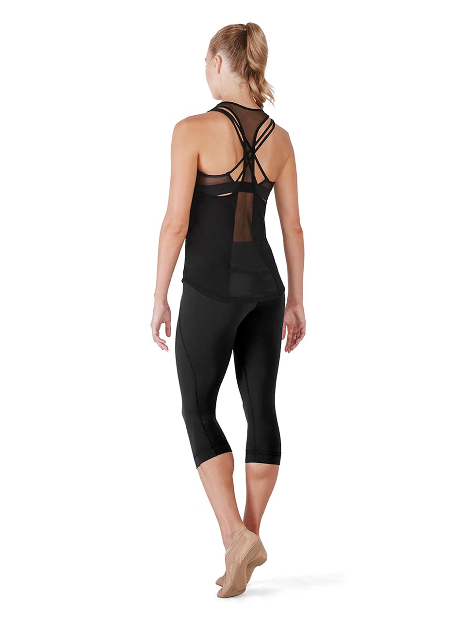 FT5021 Racer Back Tank Top -Black M