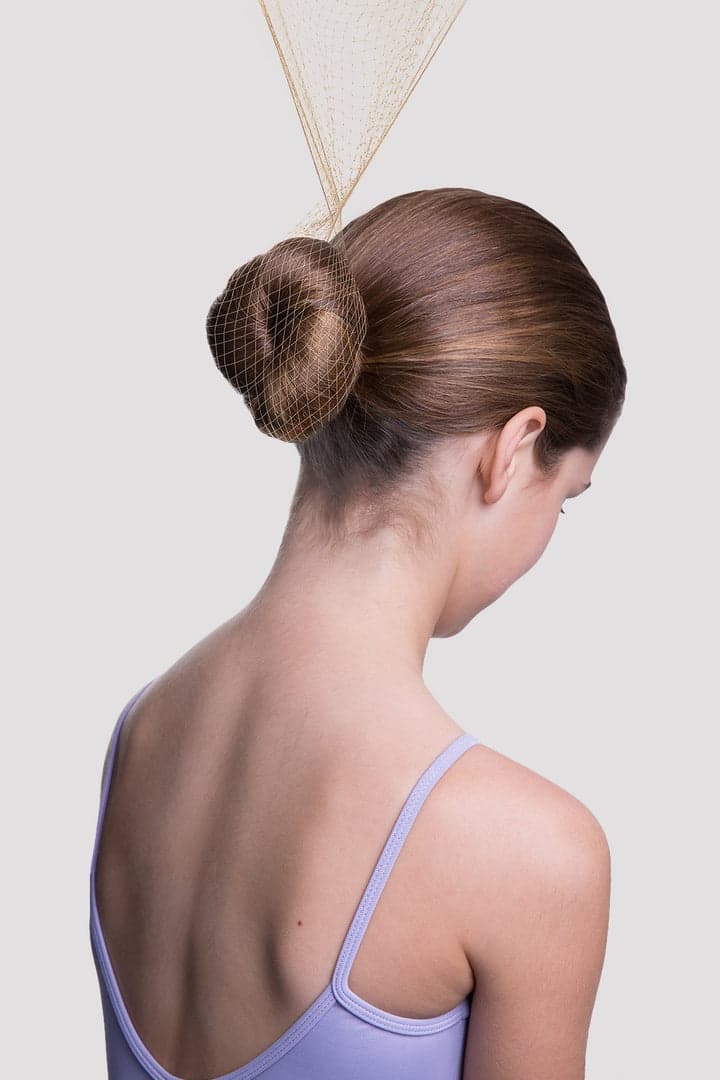 A0802 Pack of 3 Hair Nets - Blonde