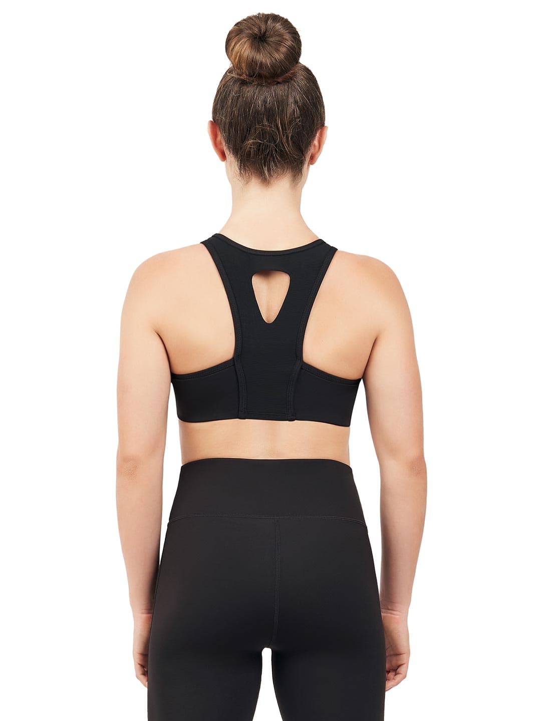 11650W Dance Active Front Keyhole Bratop - Shadow L