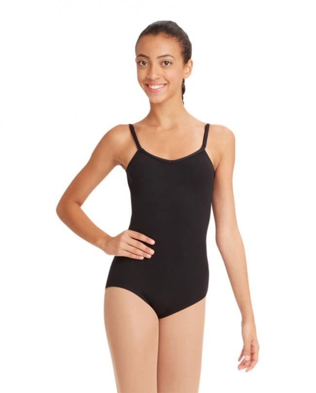 TB1420 Adult Cami Leo w/Adjustable Straps - Black L